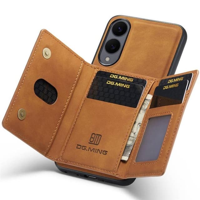 DG-Ming M2 deksel Samsung Galaxy S25 Edge - Brun