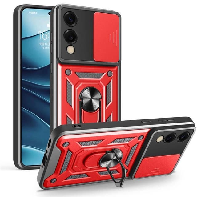 Jazz 3i1 cover Samsung Galaxy S25 Edge - Rød