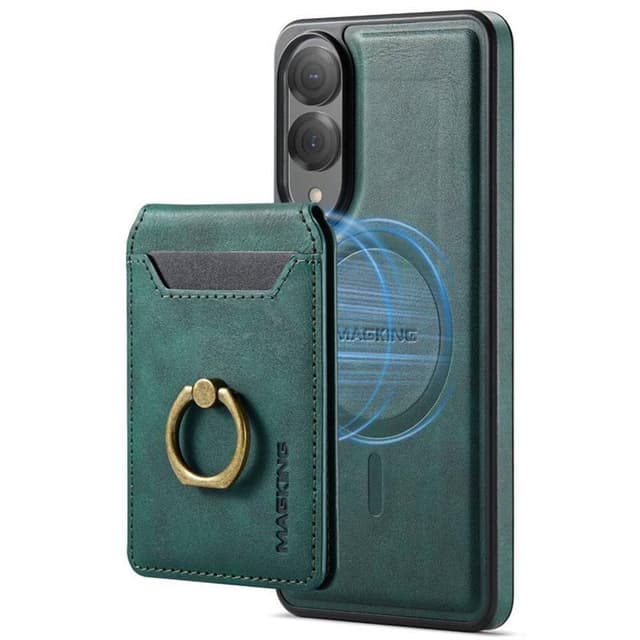 DG-Ming Magking K1 2i1 deksel Samsung Galaxy S25 Edge - Petrol