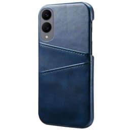 Retro kuori korttipaikoilla Samsung Galaxy S25 Edge - Sininen