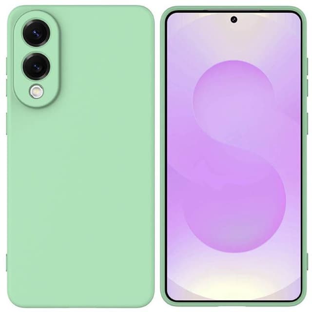 Liquid silikon skal Samsung Galaxy S25 Edge - Mint