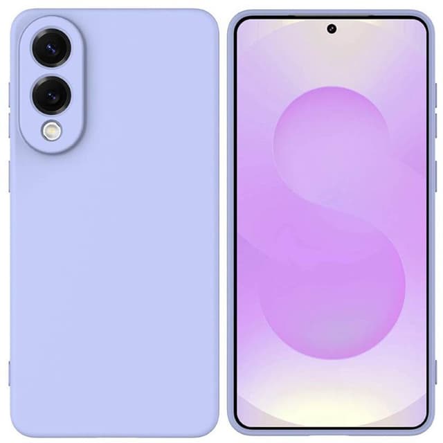 Liquid silikone cover Samsung Galaxy S25 Edge - Lavendel