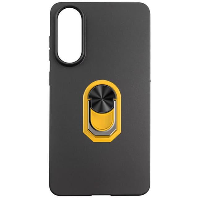 TPU ringcover Samsung Galaxy S25 Edge - Gul