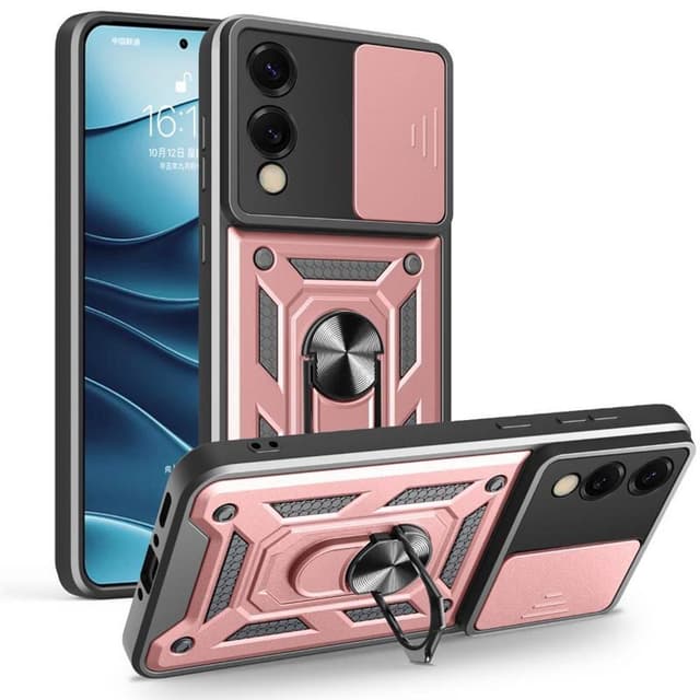 Jazz 3i1 deksel Samsung Galaxy S25 Edge - Rose