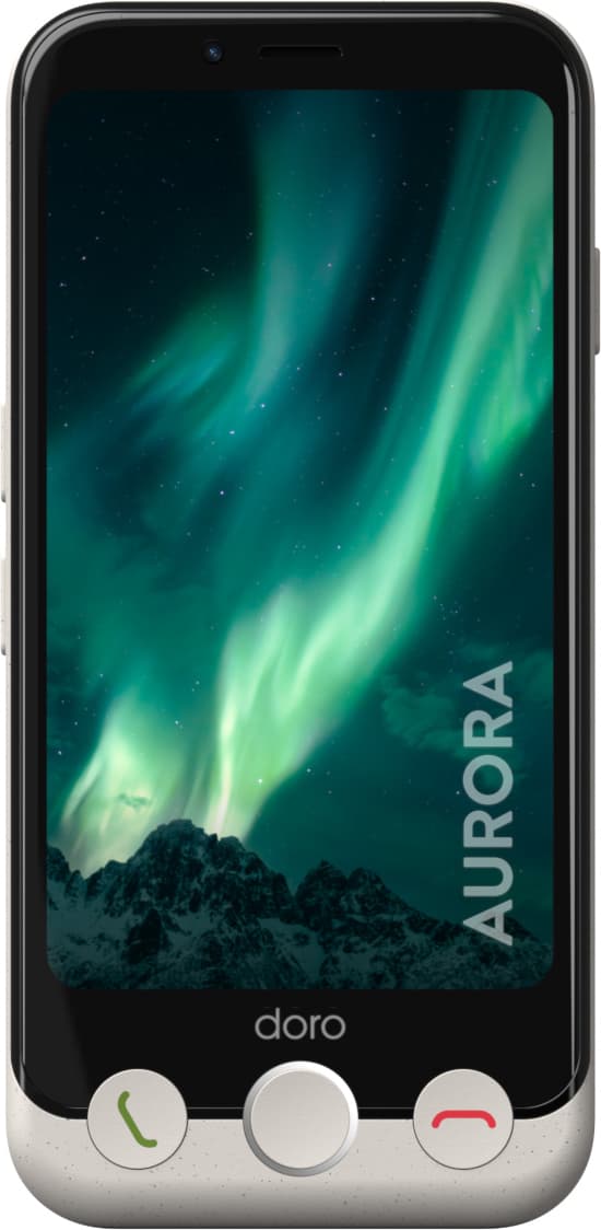 Doro Aurora A11 smartphone 4/64GB (benvit)