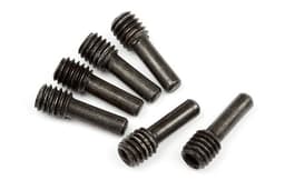 HPI Screw Shaft M4X2.5X12Mm (Black/6Pcs)