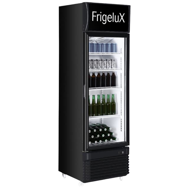 FrigeluX lasiovinen jääkaappi CF280TOPN (vapaasti seisova)