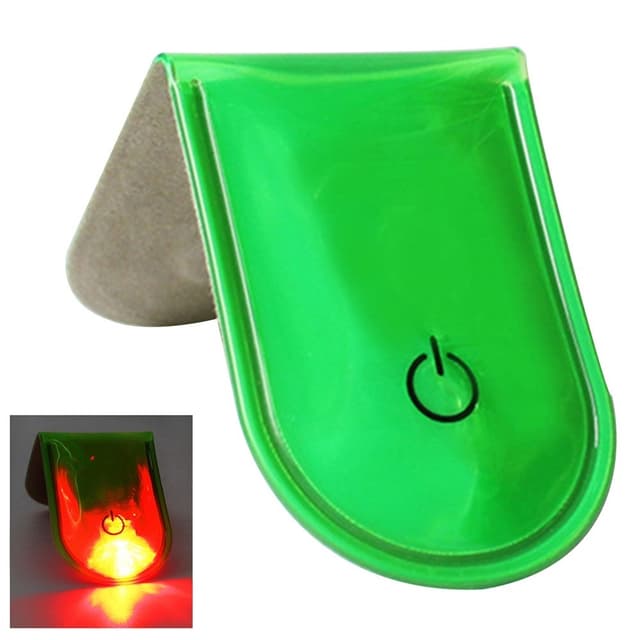 LED Ljus Magnetiskt Clips Säkerhet Löpning Natt Camping Aktiviteter