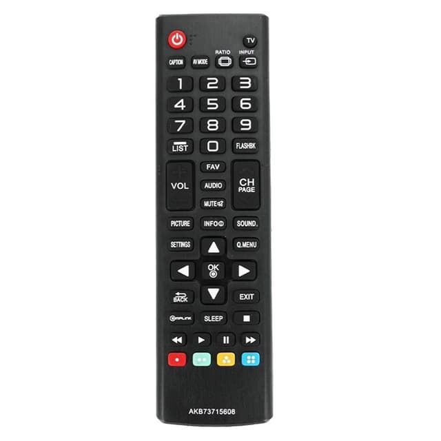 Television kaukosäädin Korvaa AKB73715608 LG TV:lle