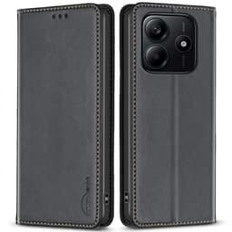 Støtsikkert mobildeksel for Xiaomi Redmi Note 14 4G kortholder svart