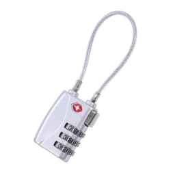 Hänglås Kombinationshänglås bagage TSA - Silver