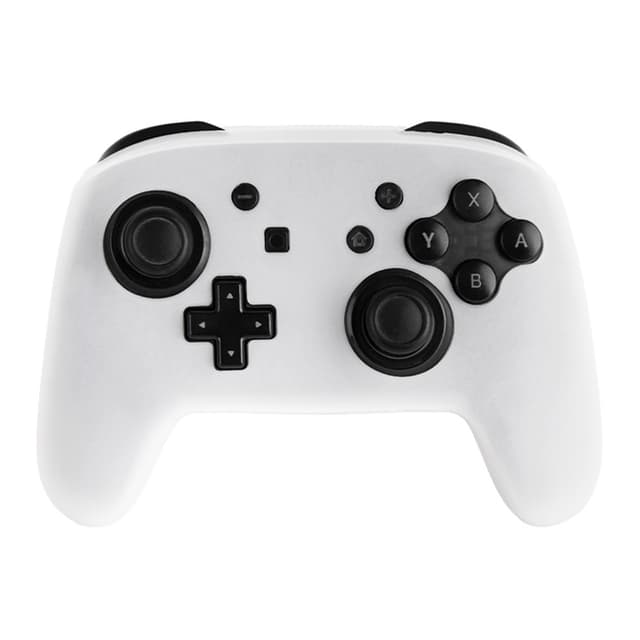 Kompatibel med Nintendo Switch Pro Controller Case Silikon - Hvit