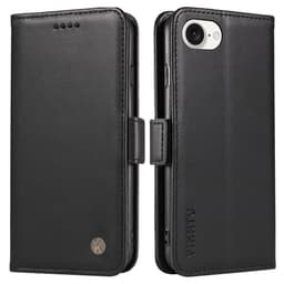 YIKATU læder pung-etui til iPhone 17e / 16e - Sort