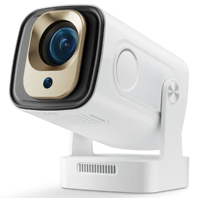 HY260 Pro Projektor 1GB+8GB Android 11.0 WiFi6 BT5.4 hemmabio 200 ANSI Lumen