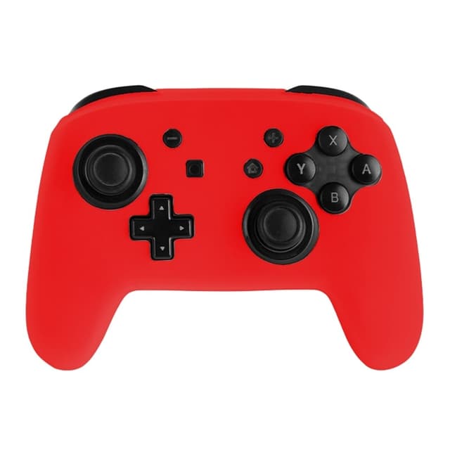 Yhteensopiva Nintendo Switch Pro -ohjainkotelon silikonikotelon kanssa - Punainen