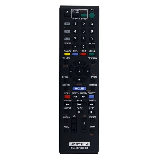 Fjärrkontroll Ersättning för RM-ADP070 För Sony DVD