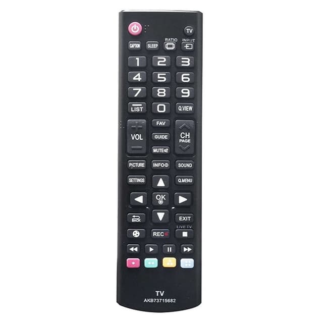 Television kaukosäädin Korvaa AKB73715682 LG TV:lle