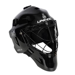 Unihoc Goalie Mask ALPHA PRIME EVOLAB Black 24/25
