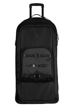 Unihoc Goalie bag DARK LINE large (wheels) black (120L)