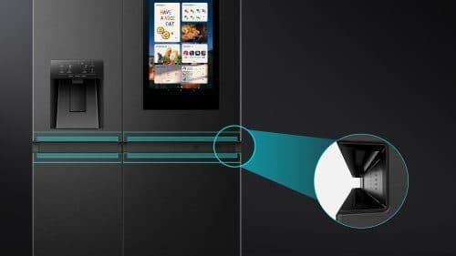 Integroitu metallinen upotettu kahva