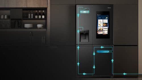 Plumbed Ice & Water Dispenser (SBS PureFlat Smart)