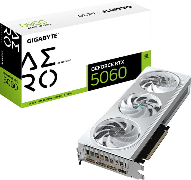 Gigabyte GeForce RTX 5060 AERO OC 8G grafikkort