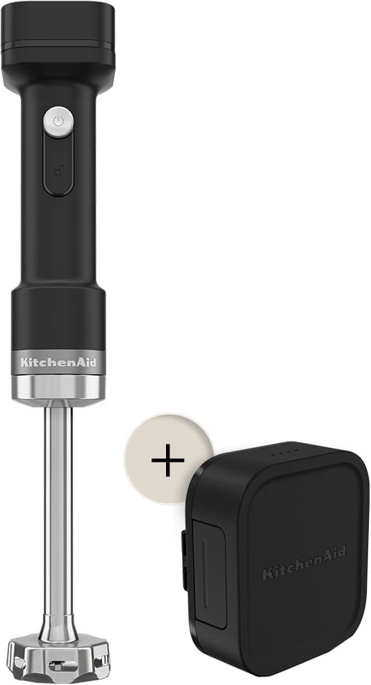 KitchenAid Go trådløs stavblender med batteri 5KHBRV71BM (sort)