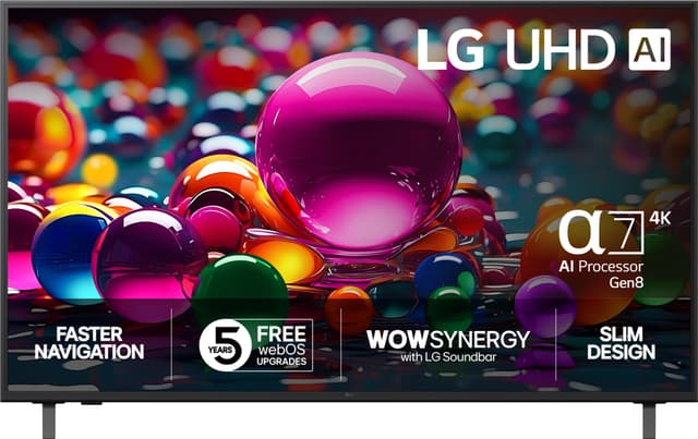 LG 65" UA 75 4K UHD TV (2025)