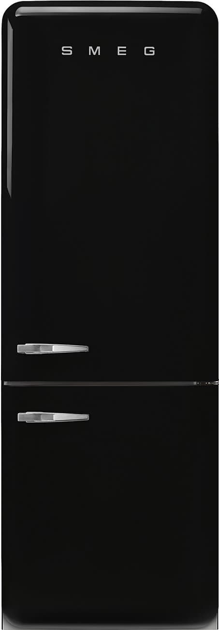 Smeg 50's Style Kølefryseskab FAB38RBL6 (Sort)