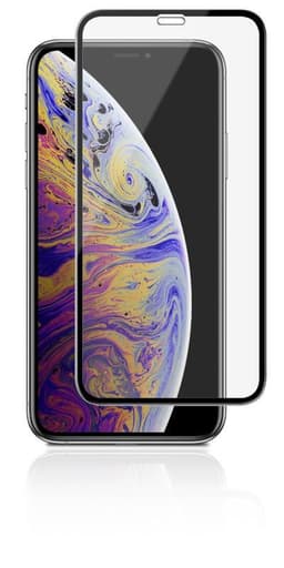 SiGN Heltäckande Härdat Glas Skärmskydd för iPhone 11 Pro-X-XS + Monteringsram