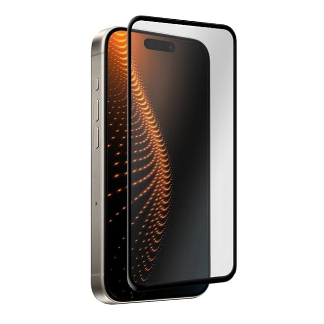 SBS iPhone 14 Pro Härdat Glas Skärmskydd D30 - Svart