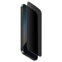 Uniq iPhone 16 Plus Härdat glas Skärmskydd Optix Privacy - Svart