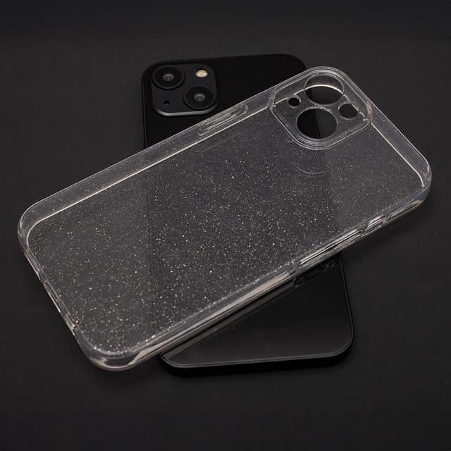 Skyddande Transparent Shine Case för iPhone 11
