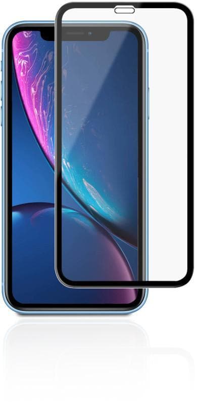 SiGN Heltäckande Härdat Glas Skärmskydd för iPhone 11 & XR + Monteringsram