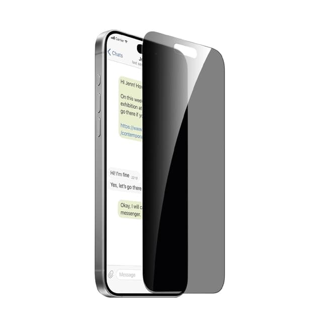 Puro iPhone 16 Pro Max Härdat Glas Skärmskydd Privacy