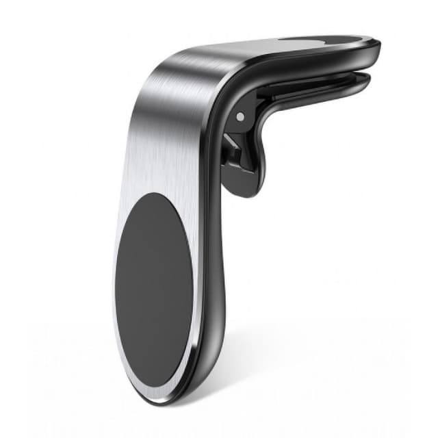 Universell LUFTUTLOPP Mobilhållare silver