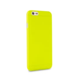 Puro Cover Apple iPhone 6(S) Plus Ultra-Slim 0.3 (Gul) + Skärmskydd