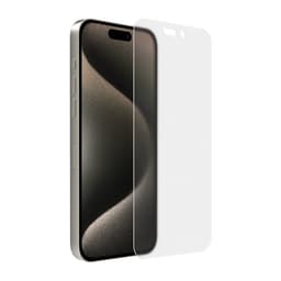 Vmax iPhone 15 Skärmskydd Härdat Glas Matt Klar