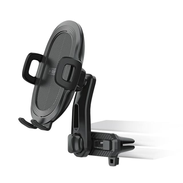 Forever Bilhållare för Luftventil Multipoint CH-380 - Svart