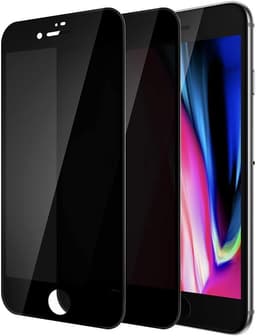[2-PACK] Privacy Härdat Glas Skärmskydd iPhone 7 Plus & iPhone 8 Plus