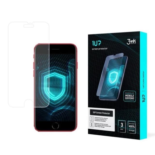 3mk iPhone SE 2022  Plastfilm Skärmskydd Foil 1UP - Transparent