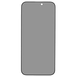 iPhone 16 Pro Härdat Glas Skärmskydd 5D Full Glue Privacy - Svart