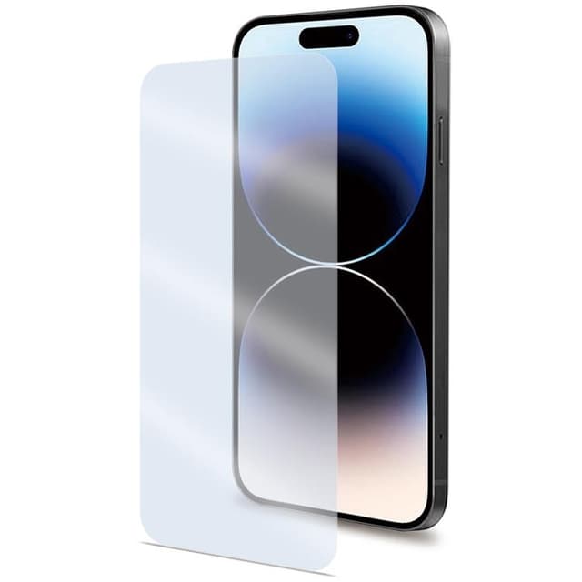 Celly iPhone 16 Pro hærdet glas Skærmbeskytter Nem - Klar