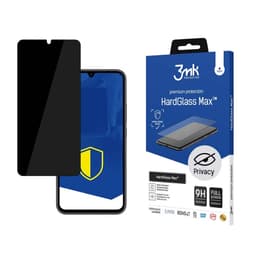 3MK iPhone 15 Plus Privacy Härdat Glas Skärmskydd - Svart