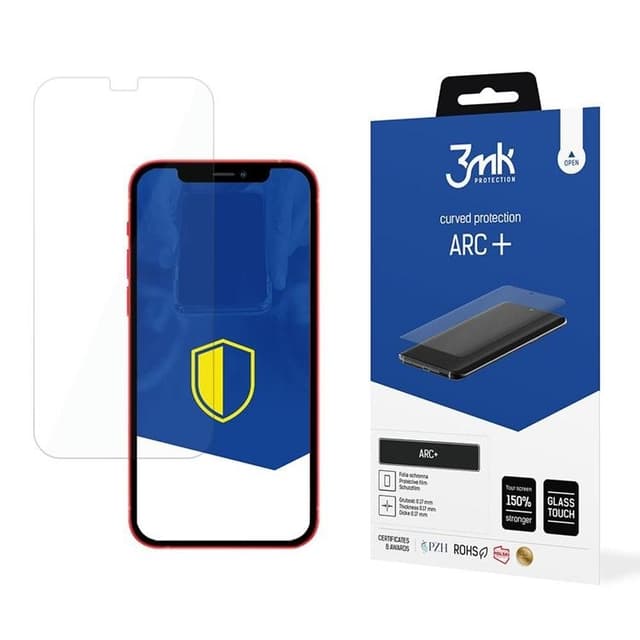 3MK Apple iPhone 12 Mini Plastfilm Skärmskydd ARC+ Transparent