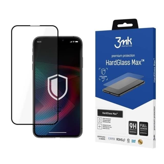 3MK iPhone 14 Härdat Glas Skärmskydd - Clear
