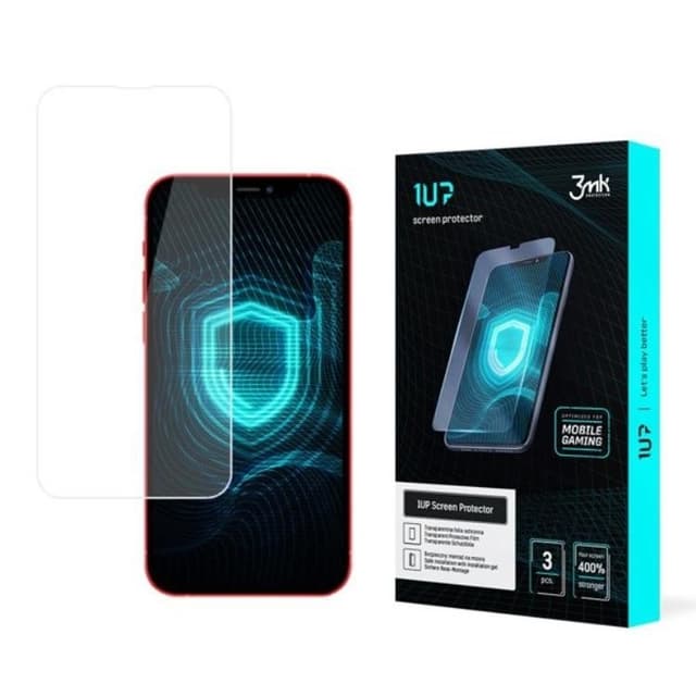 3mk iPhone 14 Pro/14  Plastfilm Skärmskydd Foil 1UP - Transparent