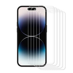 (5 Pack) Joyroom iPhone 14 Härdat Glas Skärmskydd 2.5D