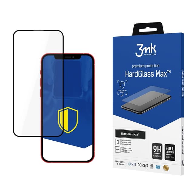 3MK iPhone XR/11 Härdat Glas Skärmskydd Max Lite