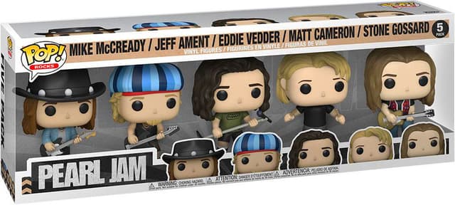 Funko POP Pearl Jam actionfigur (5-pack)